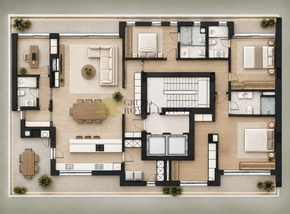 Apartamento T4 para Venda em Vila Nova de Famalicão e Calendário Foto 8