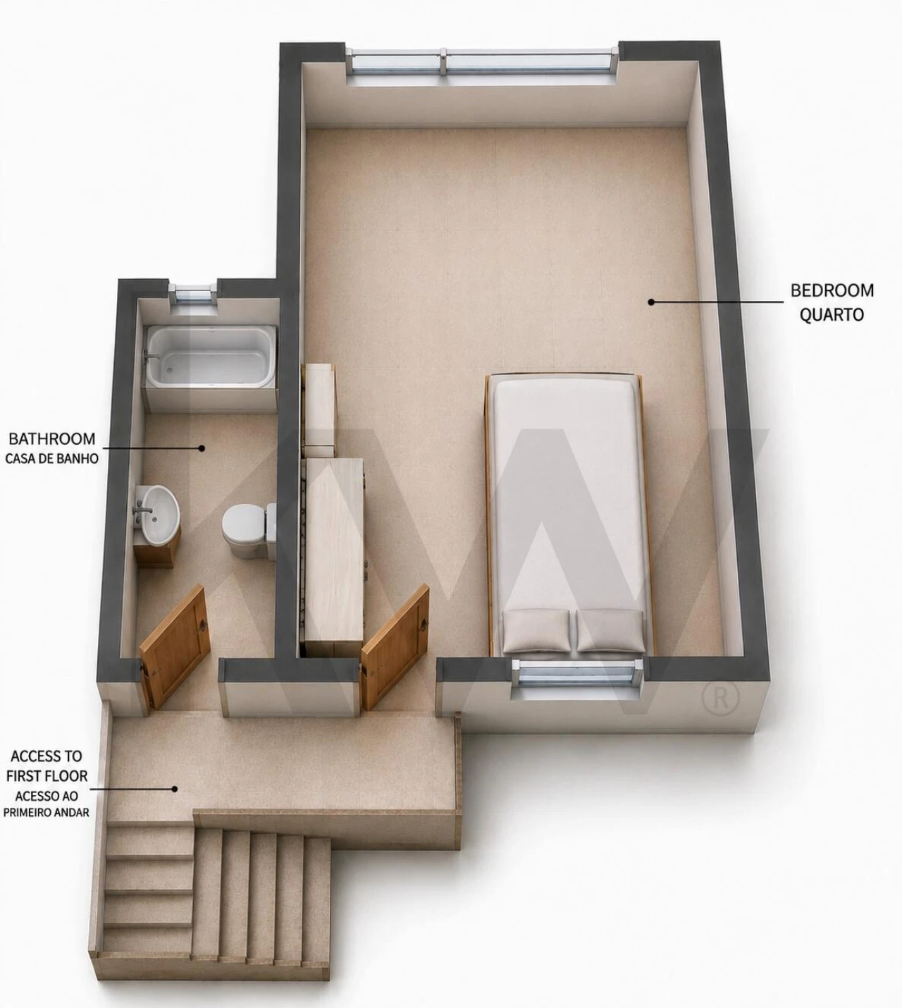 Apartamento T2 para Venda em Porches Foto 36