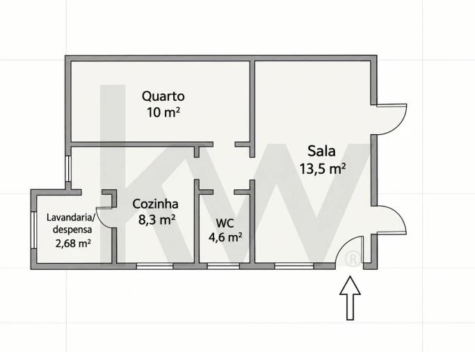 Apartamento T1 para Venda em Belém Foto 16