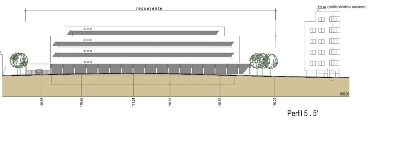 Terreno para Venda em Aguas Santas Planta 1