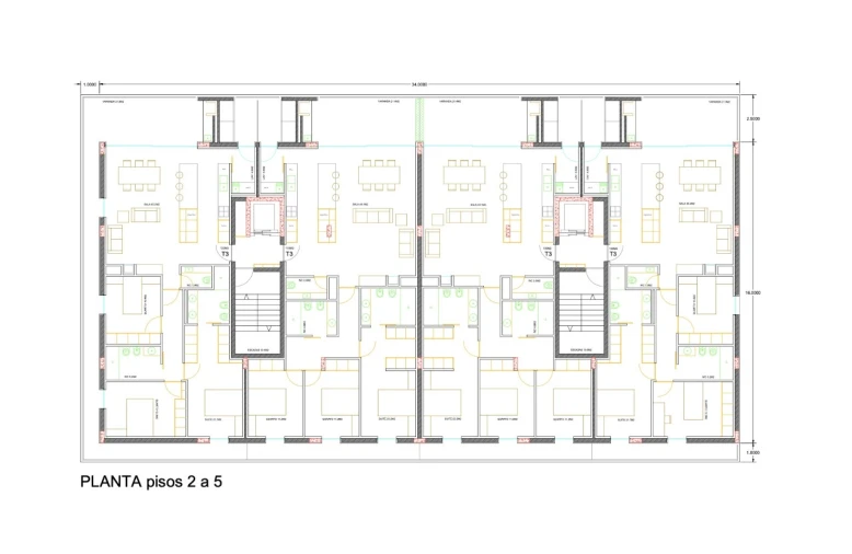 Apartamento T3 para Venda em Ferreiros e Gondizalves Planta 1
