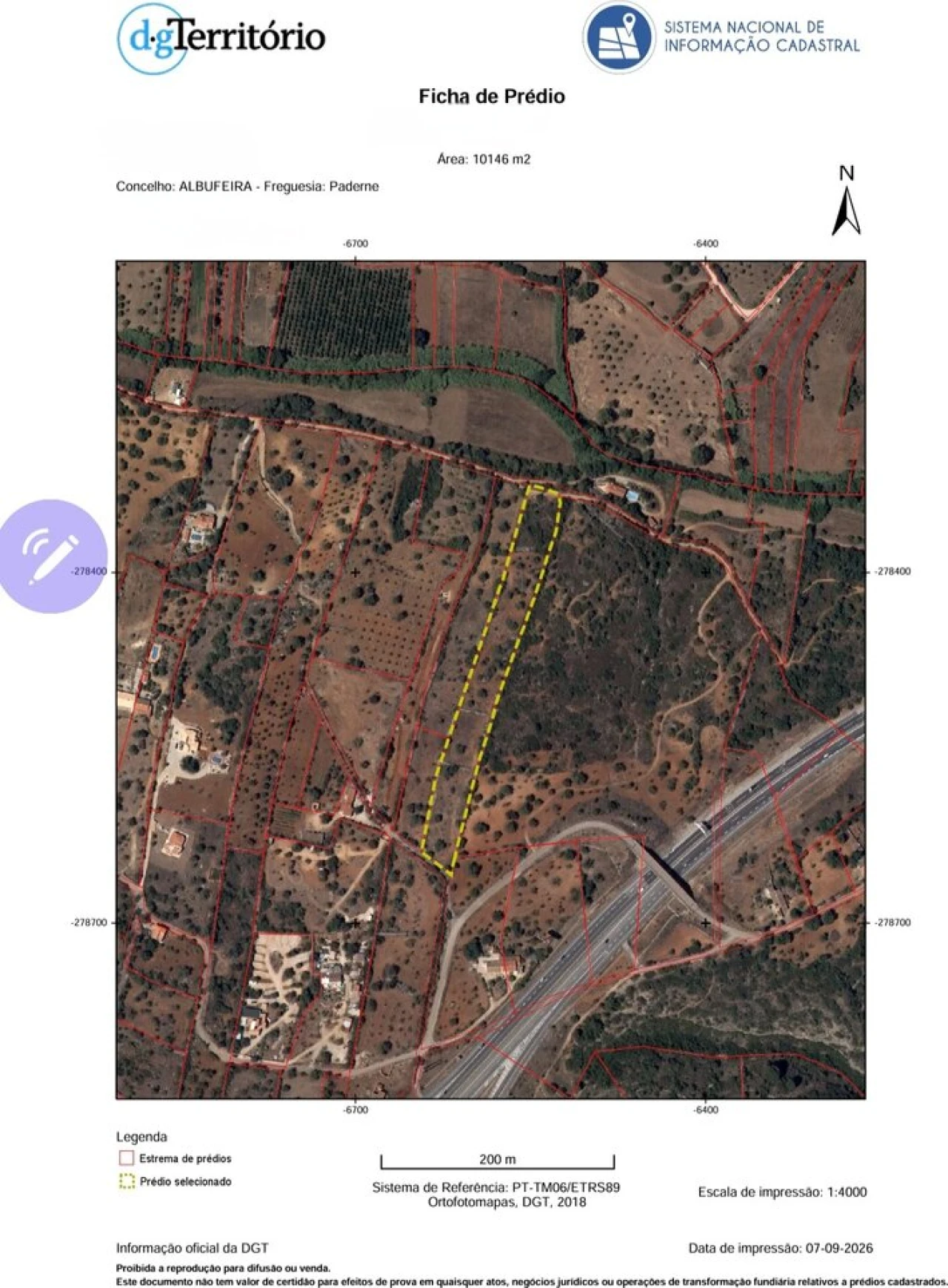 Terreno para Venda em Paderne Foto 4
