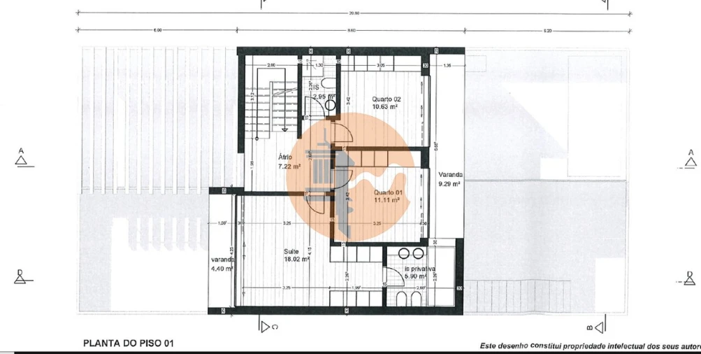 Moradia T3 para Venda em Montenegro Foto 33