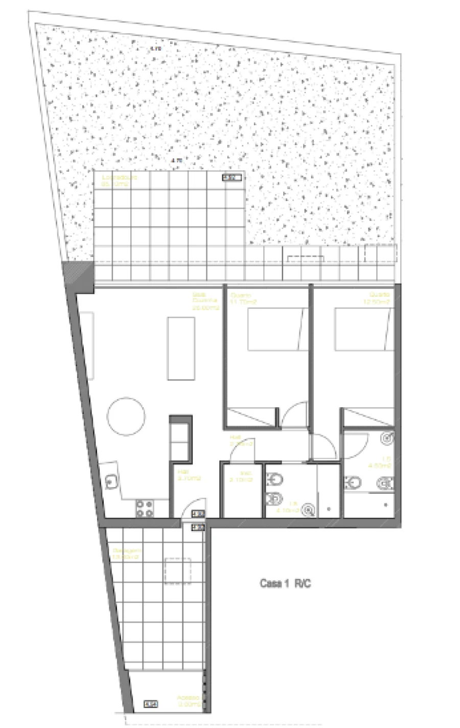 Apartamento T2 para Venda em Caminha (Matriz) e Vilarelho Planta 1