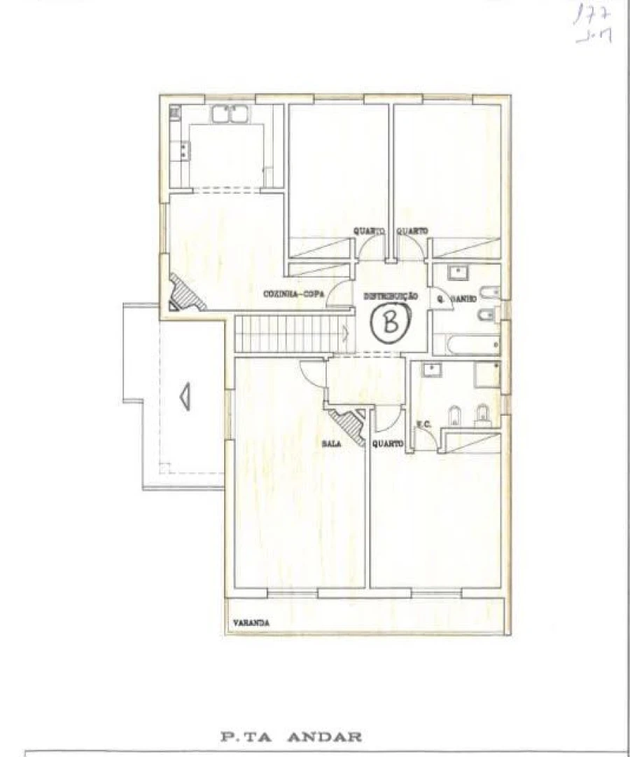 Apartamento T3 para Venda em Oiã Planta 1