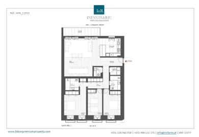 Apartamento T3 para Venda em Arroios