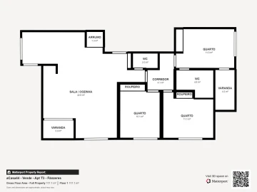Apartamento T3 para Venda em Fânzeres e São Pedro da Cova