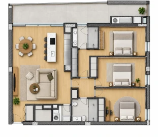 Apartamento T3 para Venda em Braga (Maximinos, Sé e Cividade)