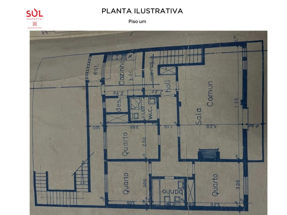 Moradia T3 para Venda em Estômbar e Parchal Planta 5