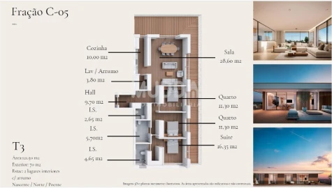 Apartamento T3 para Venda em Santa Maria da Feira, Travanca, Sanfins e Espargo
