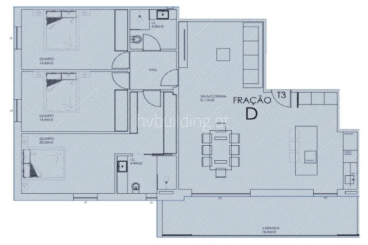 Apartamento T3 para Venda em Merelim (São Pedro) e Frossos Foto 8
