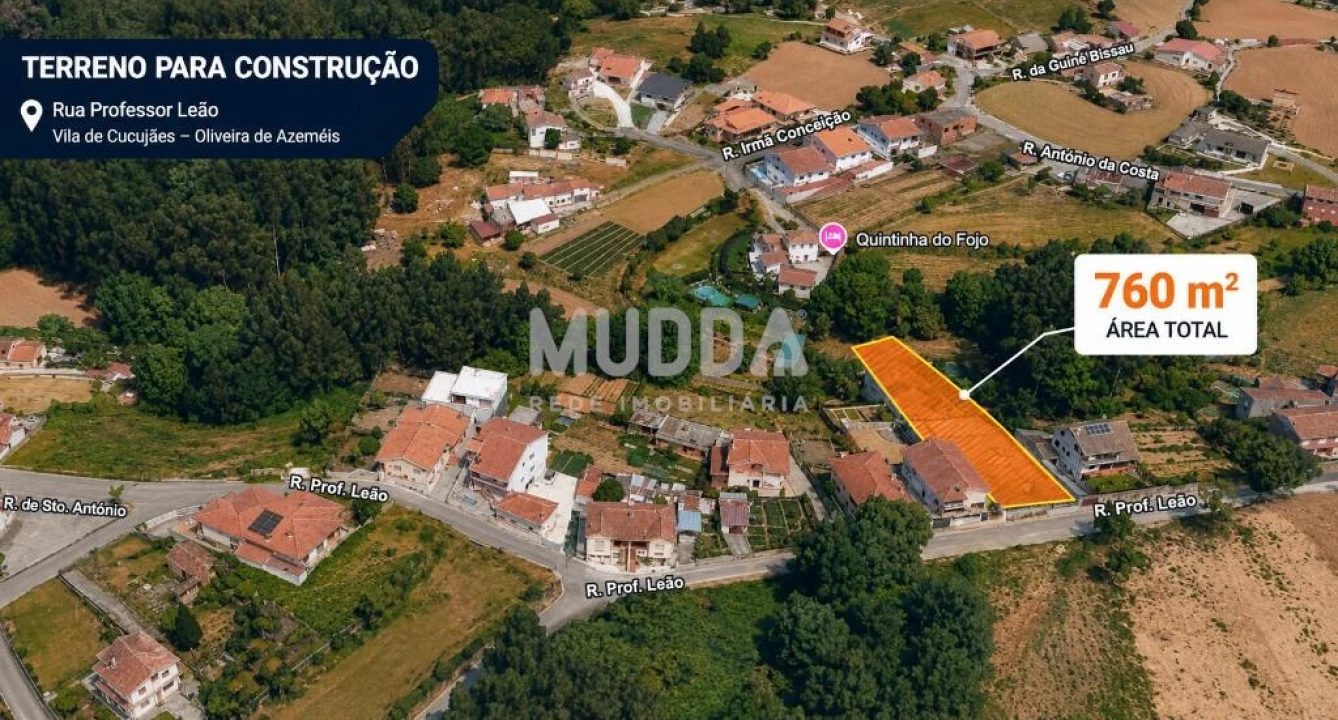 Terreno para Venda em Vila de Cucujães Foto 2