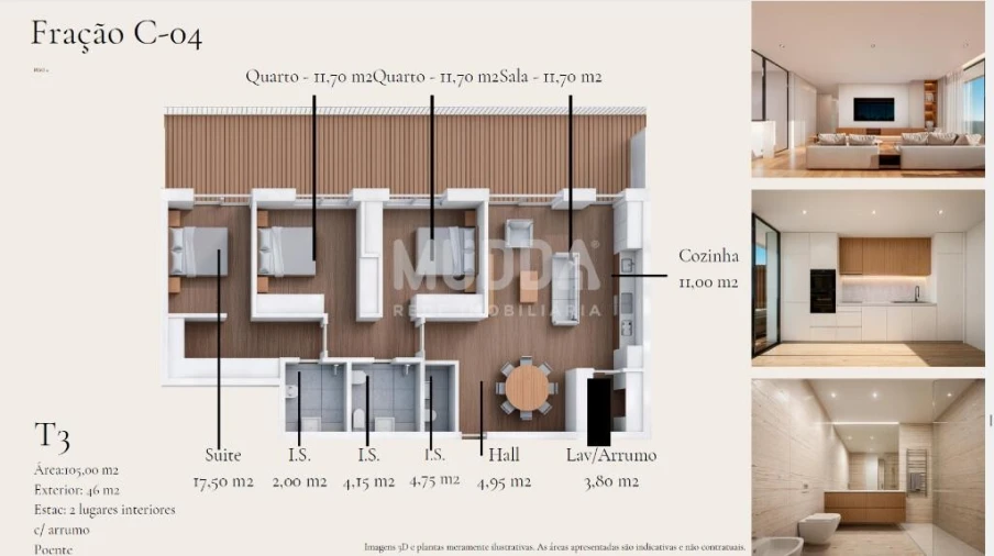 Apartamento T3 para Venda em Santa Maria da Feira, Travanca, Sanfins e Espargo Foto 14