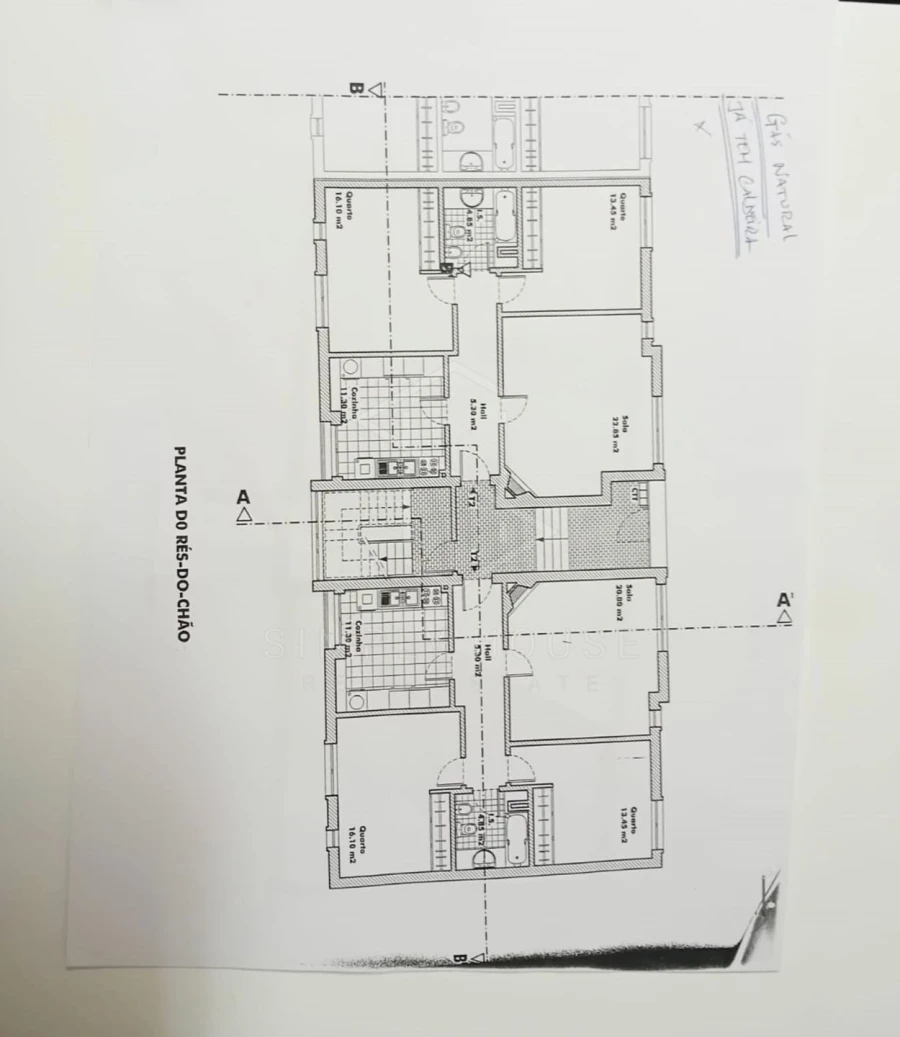 Apartamento T2 para Venda em Maiorga Planta 1