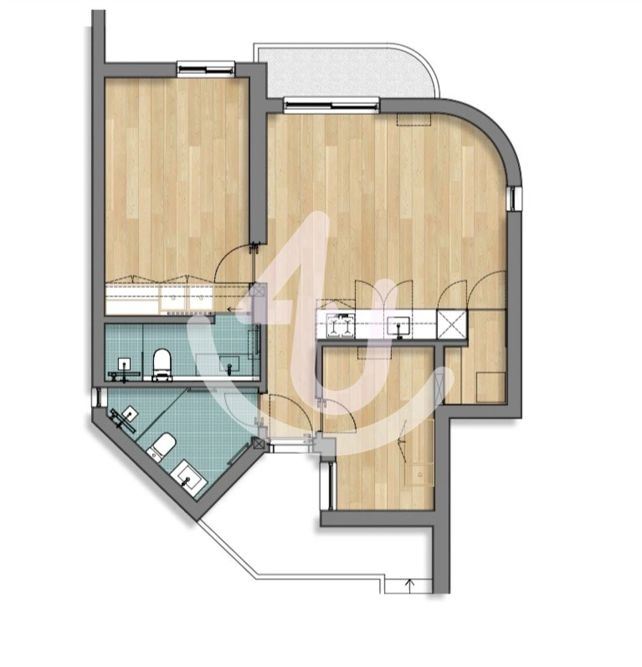Apartamento T2 para Venda em Lagoa e Carvoeiro Foto 17