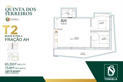 Apartamento T2 para Venda em Tondela e Nandufe