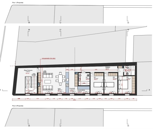 Apartamento T3 para Venda em União das Freguesias de Setúbal Planta 1