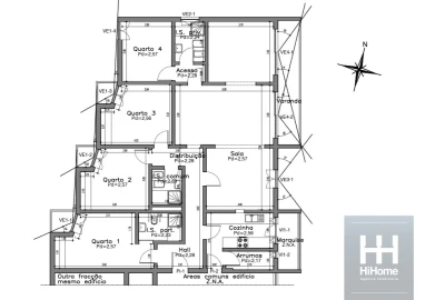 Apartamento T4 para Venda em São Martinho
