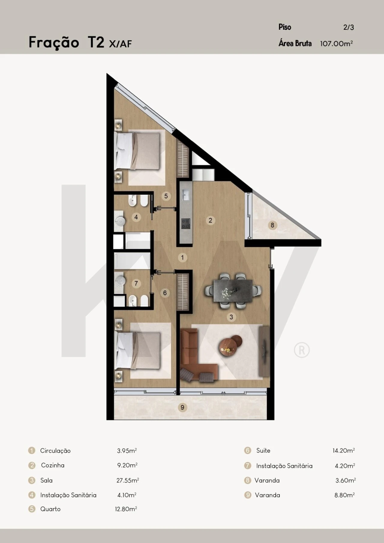 Apartamento T2 para Venda em Camara de Lobos Foto 14