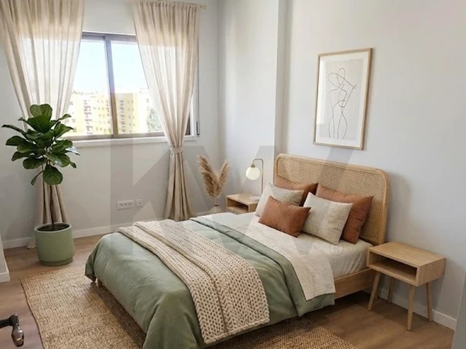 Apartamento T2 para Arrendamento em São Domingos de Benfica Foto 12