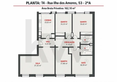 Apartamento T4 para Venda em Parque das Nações
