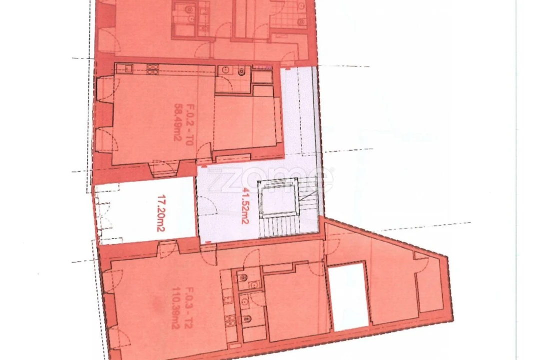 Apartamento T2 para Venda em Oeiras e São Julião da Barra, Paço de Arcos e Caxias Planta 2