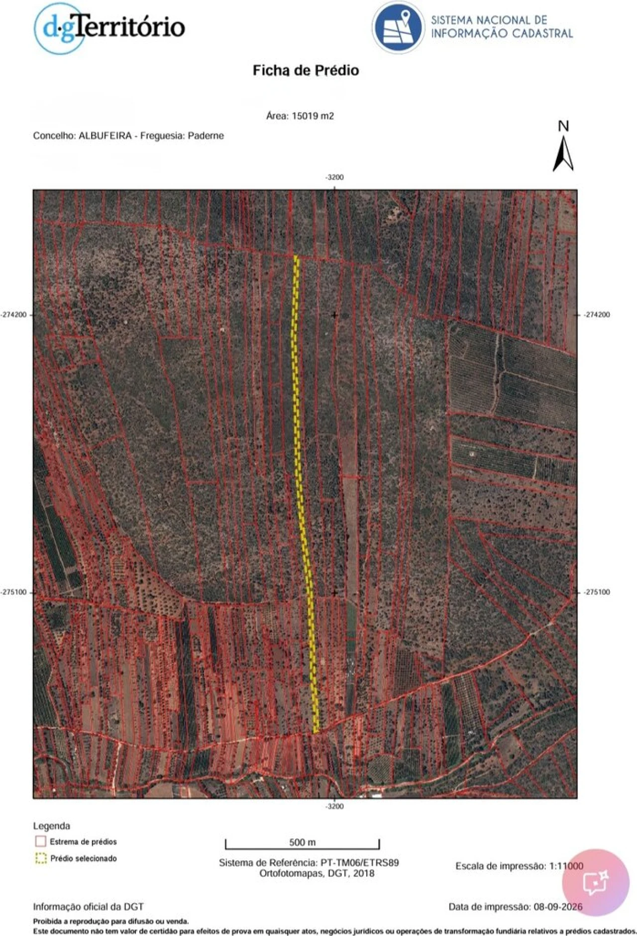 Terreno para Venda em Paderne Foto 13