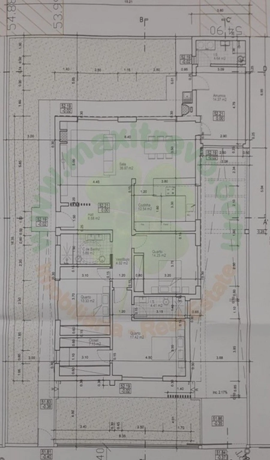 Moradia T4 para Venda em Fernao Ferro Planta 1