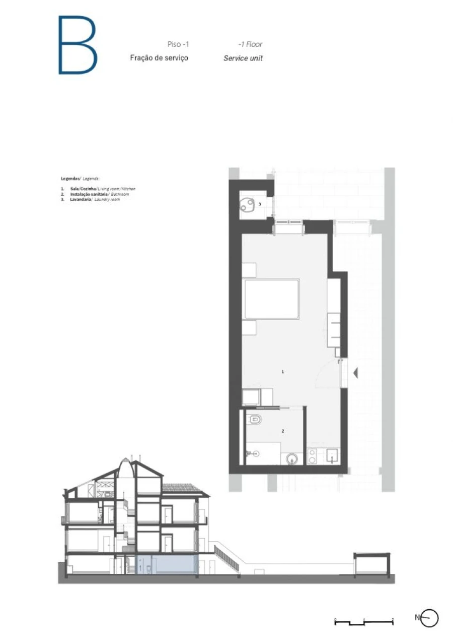 Apartamento para Venda em Cedofeita, Santo Ildefonso, Sé, Miragaia, São Nicolau e Vitória Planta 1