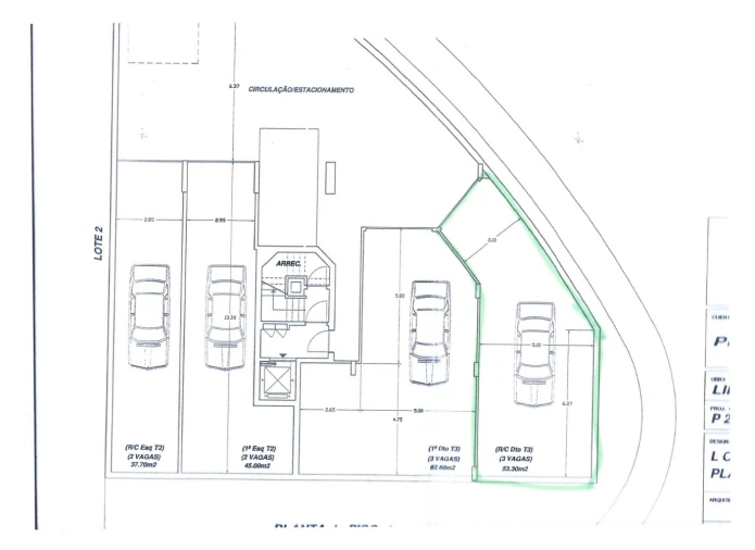 Apartamento T3 para Venda em Cascais e Estoril Planta 2