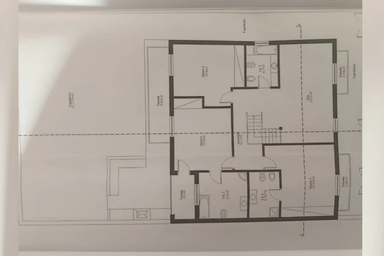Moradia T4 para Venda em Torrão Planta 1