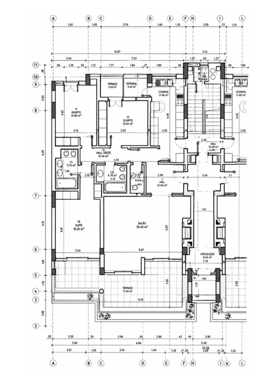 Apartamento T3 para Venda em Queluz e Belas Planta 1