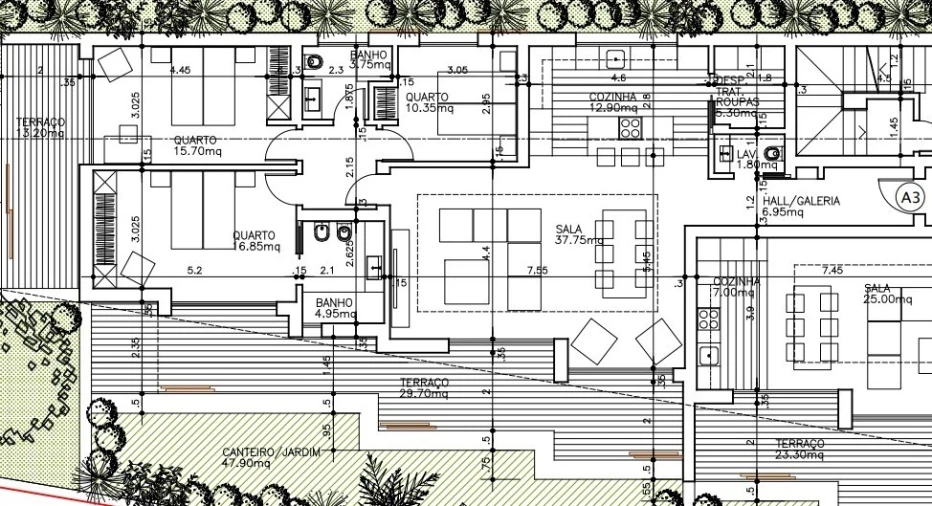 Apartamento T3 para Venda em Alcabideche Planta 1