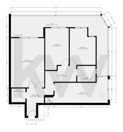 Apartamento T2 para Venda em Oeiras e São Julião da Barra, Paço de Arcos e Caxias