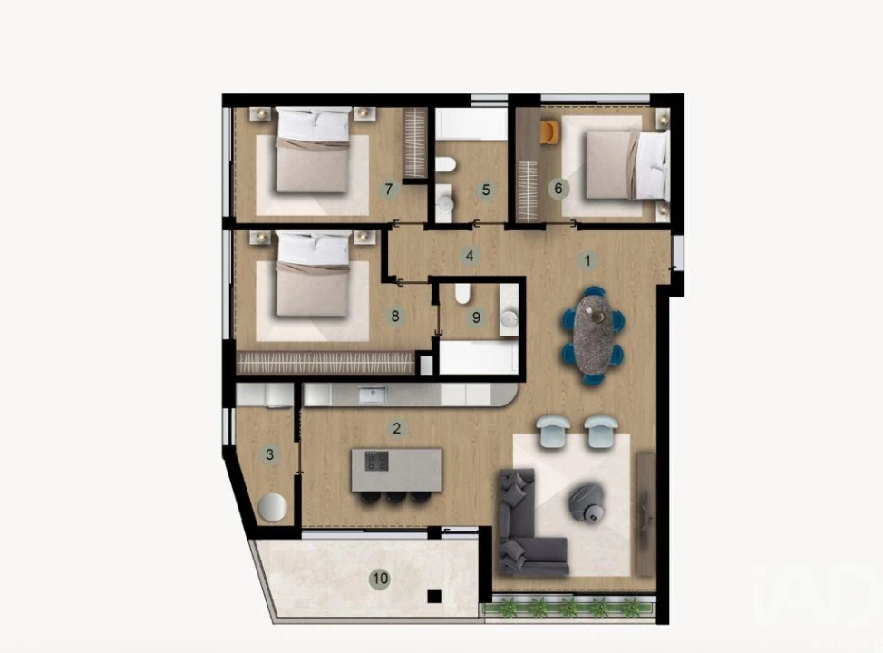 Apartamento T3 para Venda em Camara de Lobos Foto 9