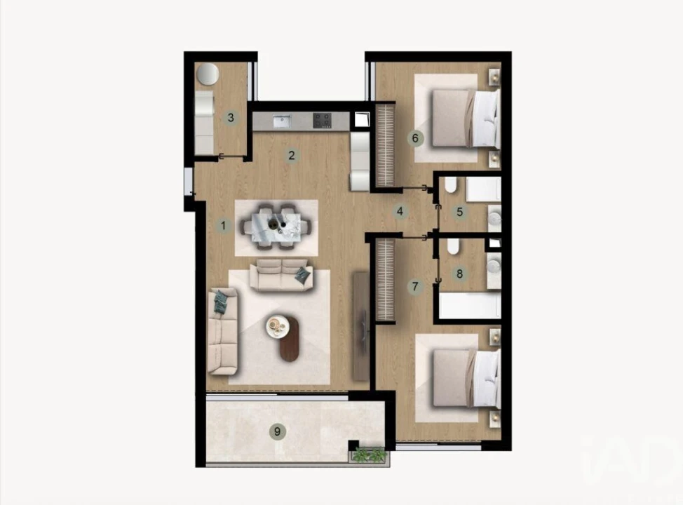 Apartamento T2 para Venda em Camara de Lobos Foto 8