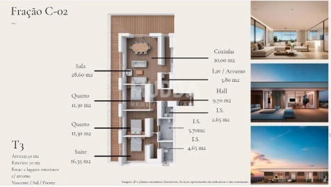 Apartamento T3 para Venda em Santa Maria da Feira, Travanca, Sanfins e Espargo