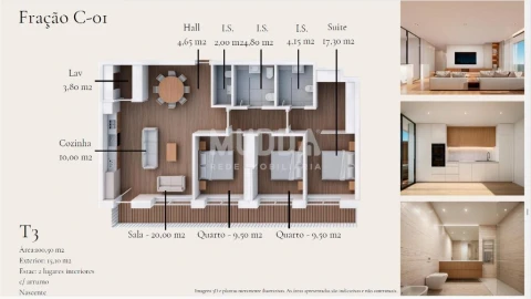 Apartamento T3 para Venda em Santa Maria da Feira, Travanca, Sanfins e Espargo