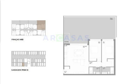 Apartamento T2 para Venda em Fânzeres e São Pedro da Cova