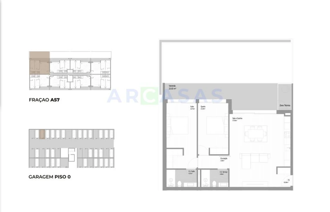 Apartamento T2 para Venda em Fânzeres e São Pedro da Cova Foto 20