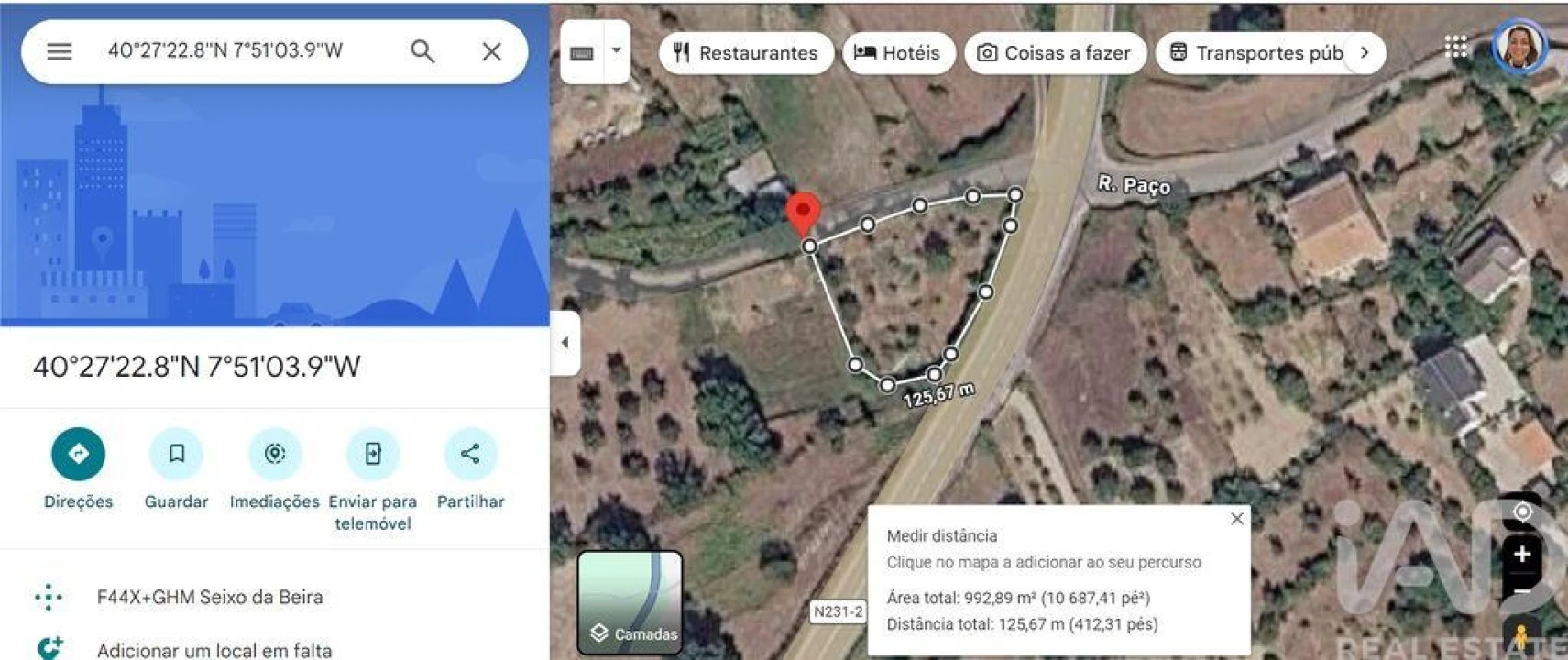 Terreno para Venda em Seixo da Beira Foto 40