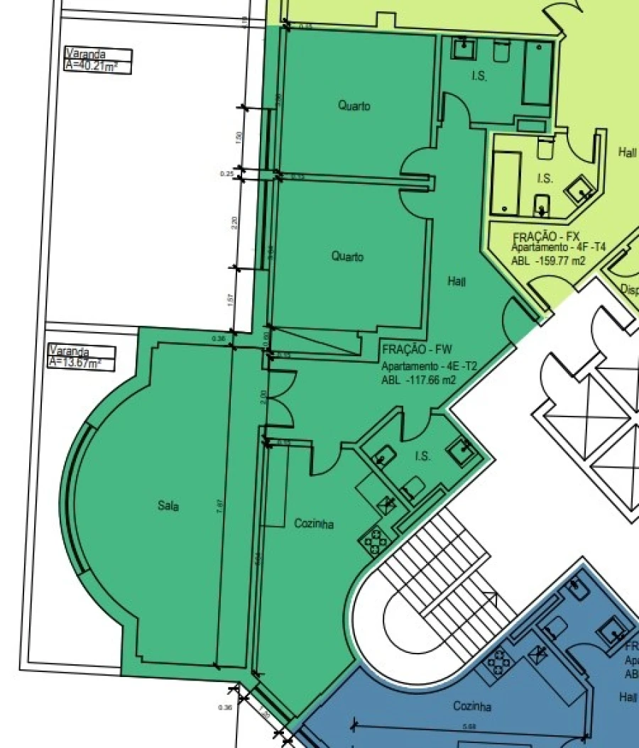 Apartamento T2 para Venda em Buarcos Planta 1