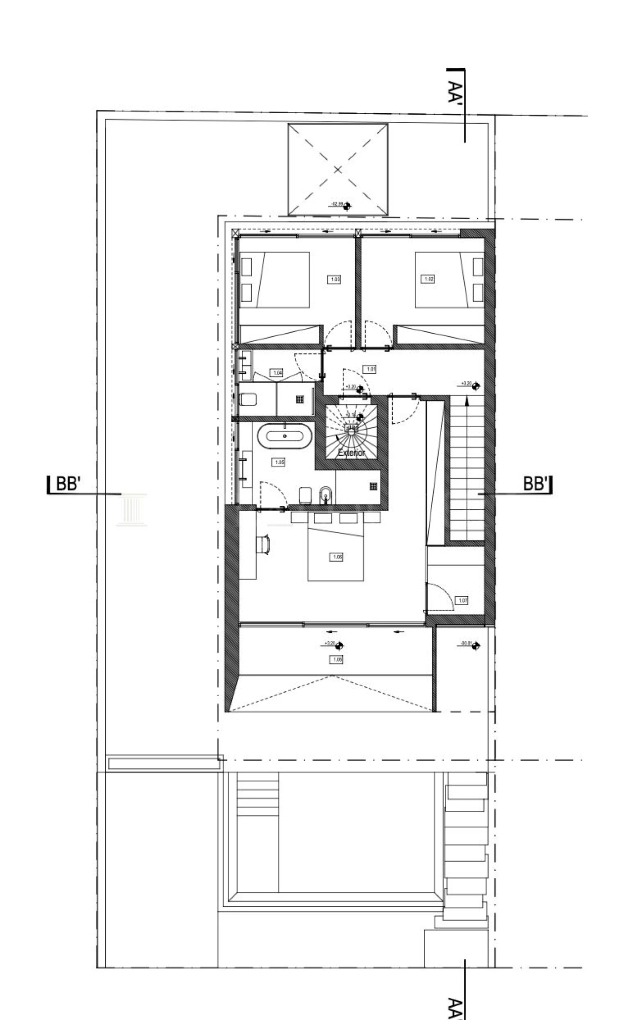 Moradia T4 para Venda em Montenegro Foto 22