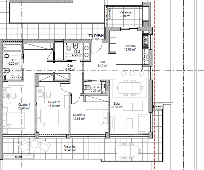 Apartamento T3 para Venda em Portimão Foto 16
