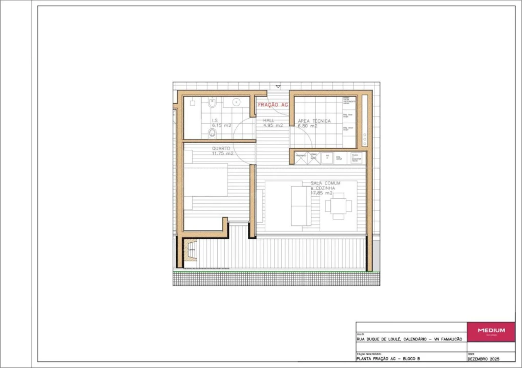 Apartamento T1 para Venda em Vila Nova de Famalicão e Calendário Foto 21