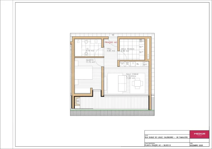 Apartamento T1 para Venda em Vila Nova de Famalicão e Calendário Foto 21