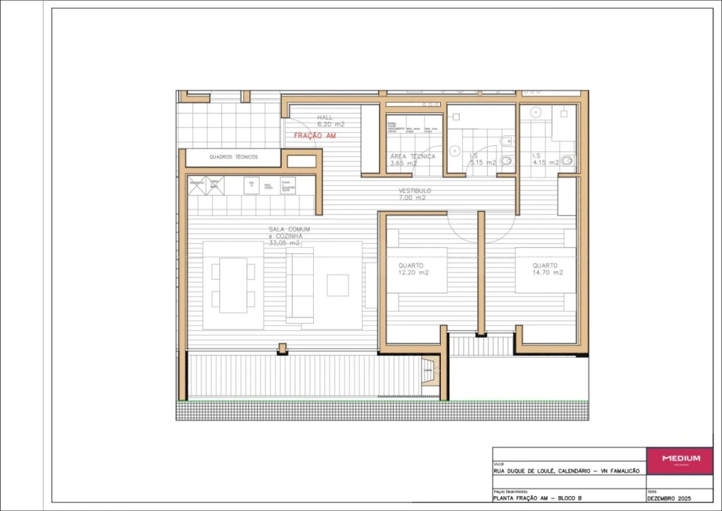 Apartamento T2 para Venda em Vila Nova de Famalicão e Calendário Foto 18