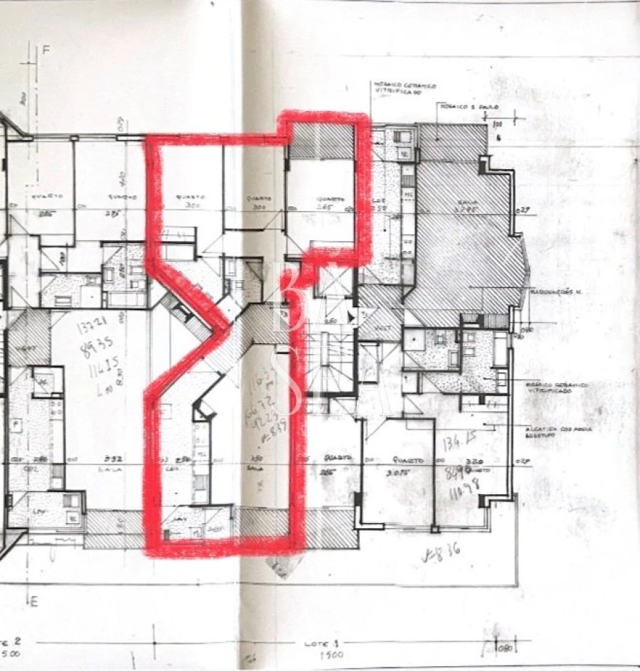 Apartamento T3 para Venda em Braga (São José de São Lázaro e São João do Souto) Planta 1