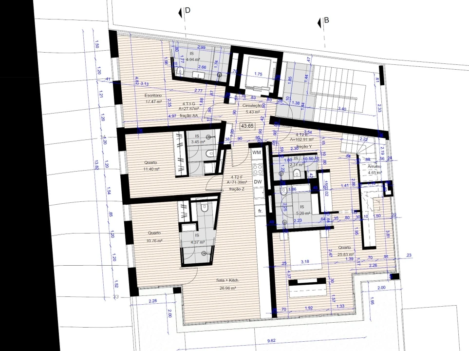 Apartamento T7 para Venda em Santa Maria Maior Foto 59