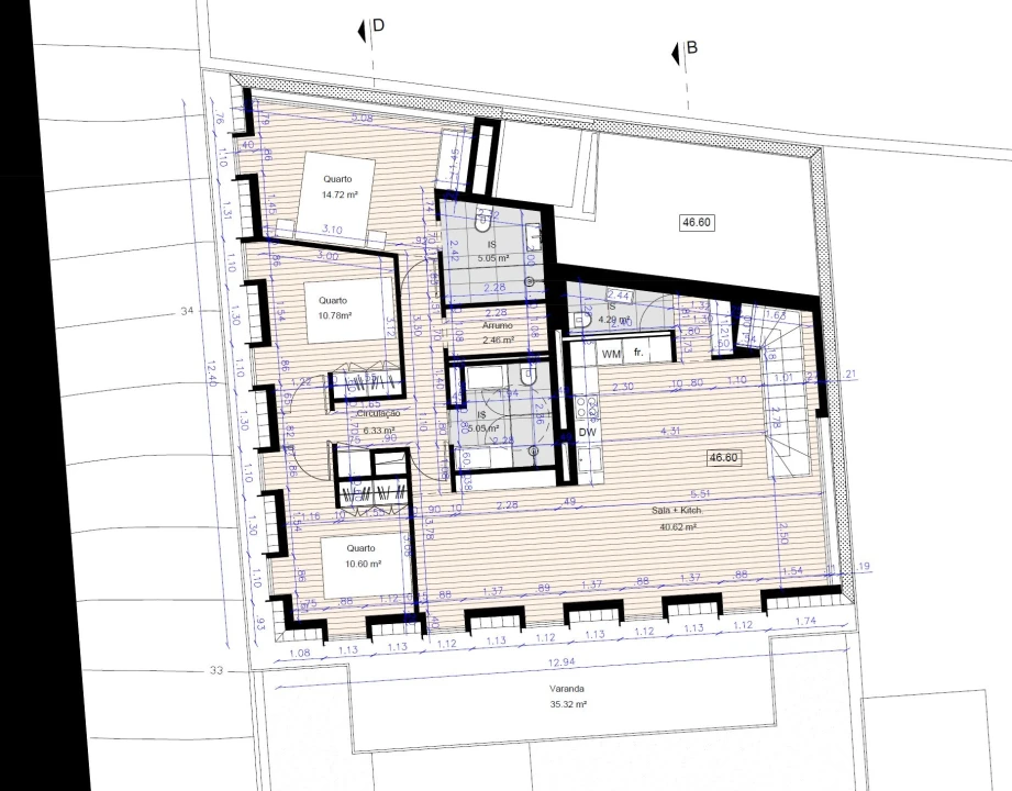 Apartamento T7 para Venda em Santa Maria Maior Foto 60